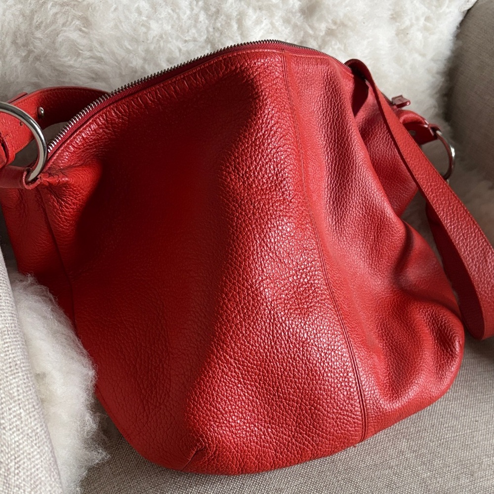Furla Vibrant Coloured Leather Hobo Bag